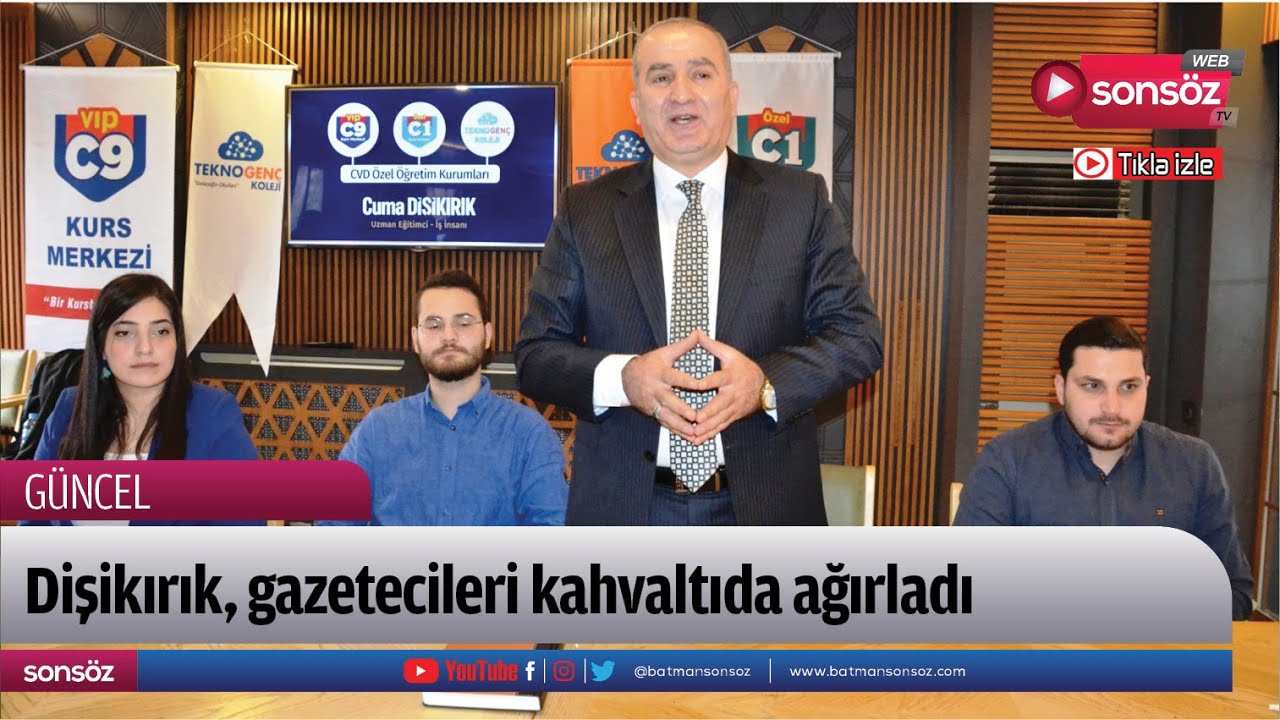 Dişikırık, gazetecileri kahvaltıda ağırladı;