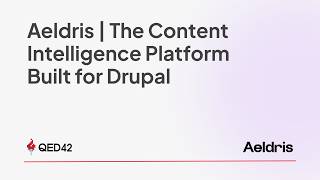 Aeldris | The Content Intelligence Platform Built for Drupal