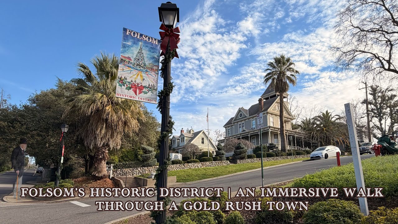 Downtown Folsom, CA | Historic Charm & Street Sounds | Sutter St.
