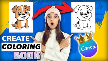 How to Make Coloring Book in Canva (Step-by-Step Tutorial)