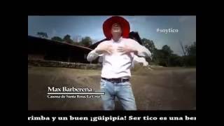 Video thumbnail of "Soy tico - Artistas costarricenses - Subtitulado"