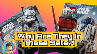 Why Are These Random Characters in the 25th Anniversay LEGO STAR WARS Sets?