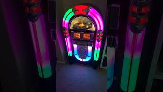 New Crosley JukeBox with LED Effects for the Arcade!