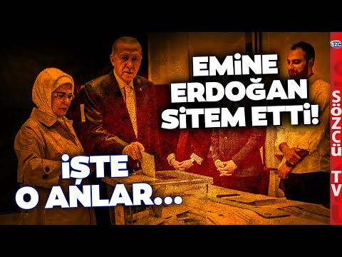 Emine Erdoğan Oy Kullandı Sitem Etti! Seçim Görevlilerine Böyle Anlattı