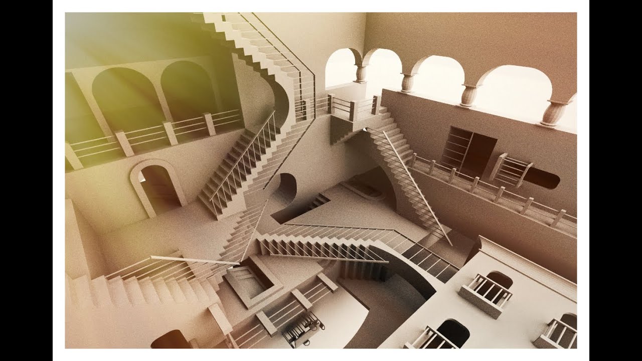 Great Illusion Drawings By Mc Escher The Architect Who Became An Artist Online Art Education Youtube