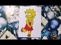 Как нарисовать Симпсон  Лизу / Простой рисунок Симпсоны