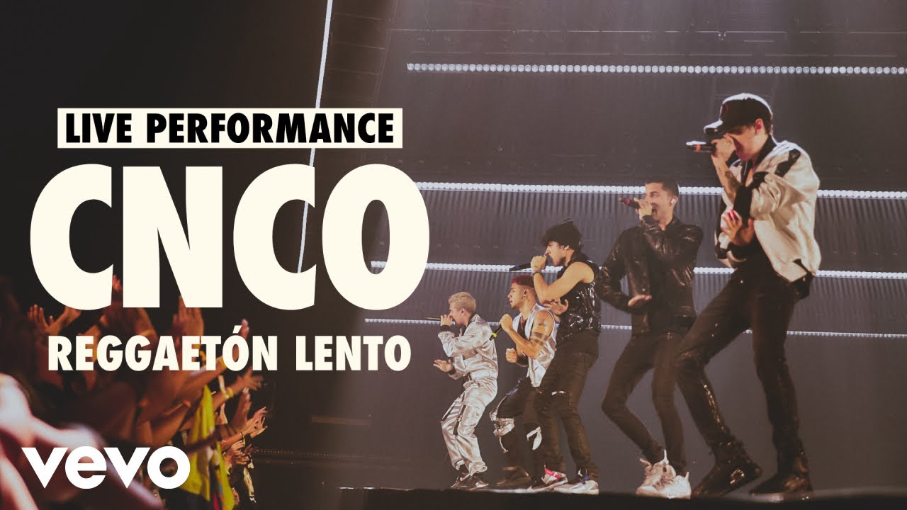 CNCO   Reggaetn Lento Live  Vevo LIFT Live Sessions