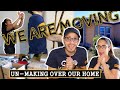 MOVING to a New Home | Un-Making Over our HOME & Getting back our Deposit | Jazomy Home