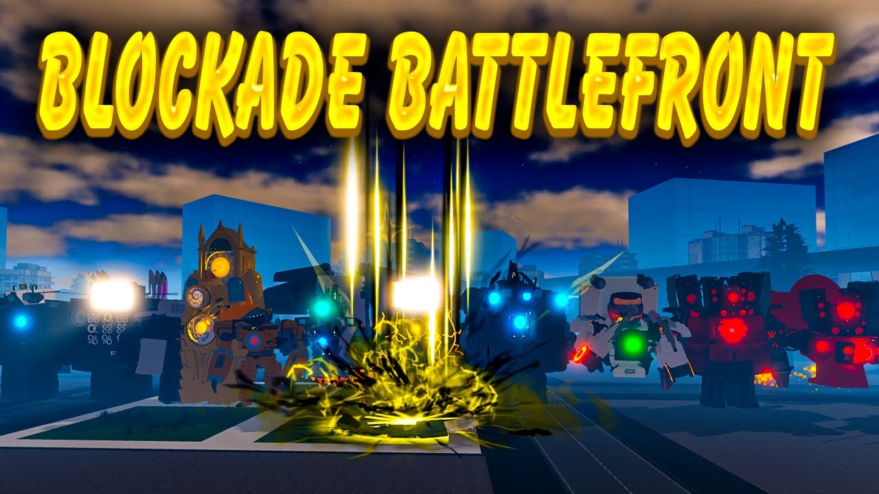 🔥 Blockade Battlefront – Titans, G-Mans & More vs G-Man V4 | Epic Roblox Fight 4K