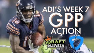 Adi's Action - NFL Week 7 GPP plays for DraftKings and FanDuel