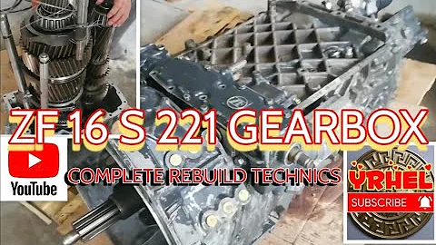 ZF 16 S 221 GEARBOX COMPLETE REBUILD TECHNICS