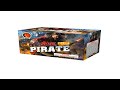 DCF2223 ROGUE PIRATE 39 SHOTS ASSORTED CAKE WITH FOUNTAIN EFFECTS/CHINA FIREWORKS/FIREWORKS/UN0336