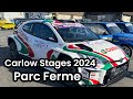 Carlow stages rally 2024 parc ferme rally rallye motorsport toyota