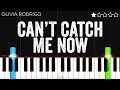 Olivia Rodrigo - Can’t Catch Me Now (The Hunger Games) | EASY Piano Tutorial