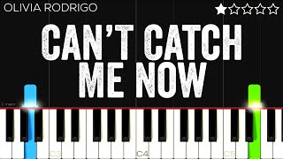 Olivia Rodrigo - Can’t Catch Me Now (The Hunger Games) | EASY Piano Tutorial