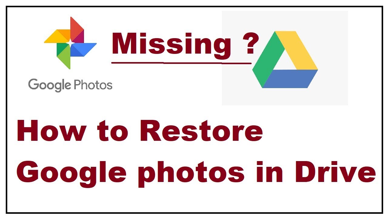 Can'T Find Google Photos Option In Google Drive Solved Here