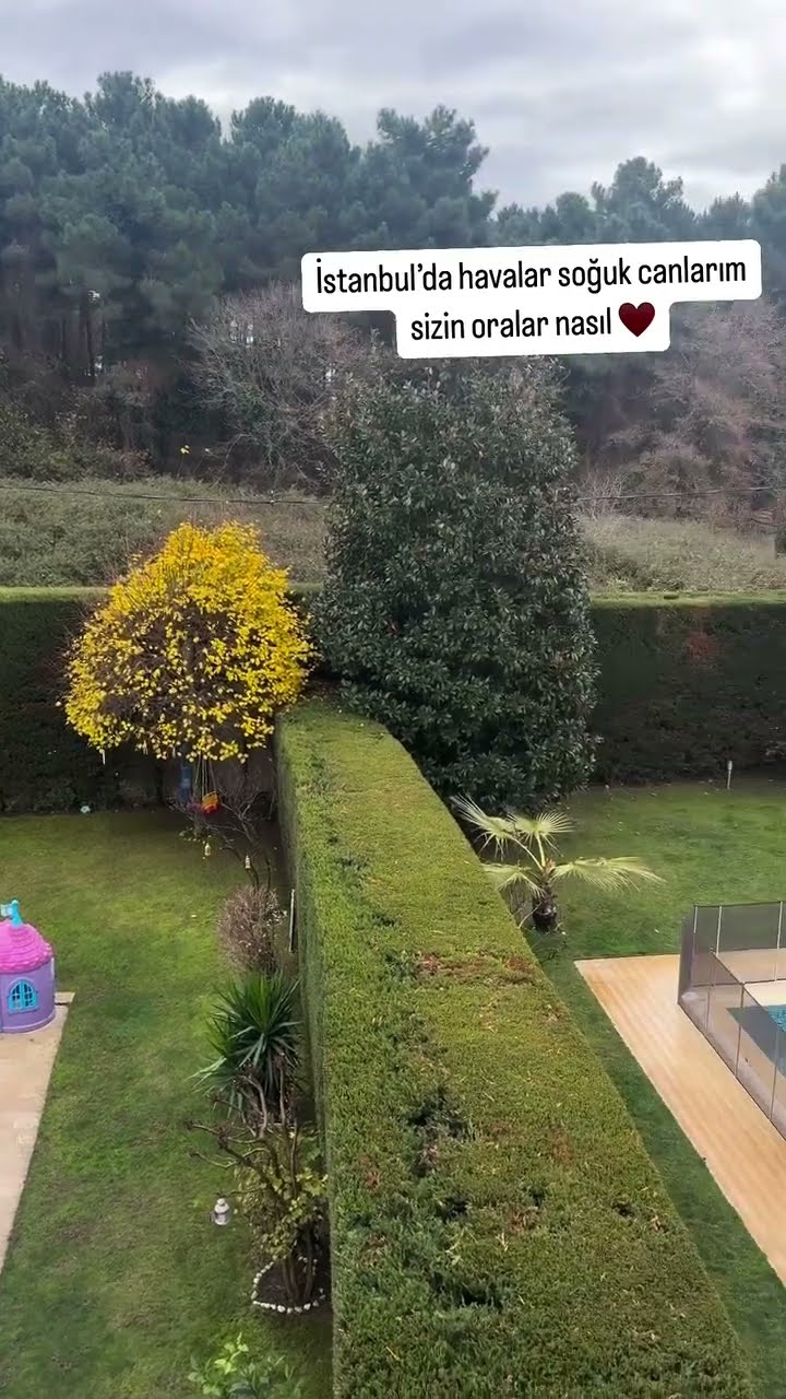 İstanbul'da havalar soğuk canlarım sizin oralar nasıl ❤️