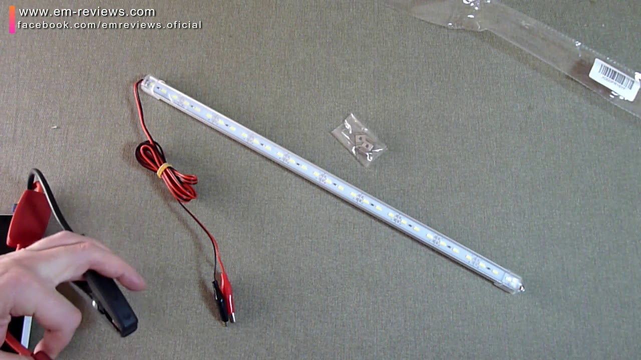 De la barra del LED 1m 12w 220-240v LED tira de la barra de perfil sin  transformador