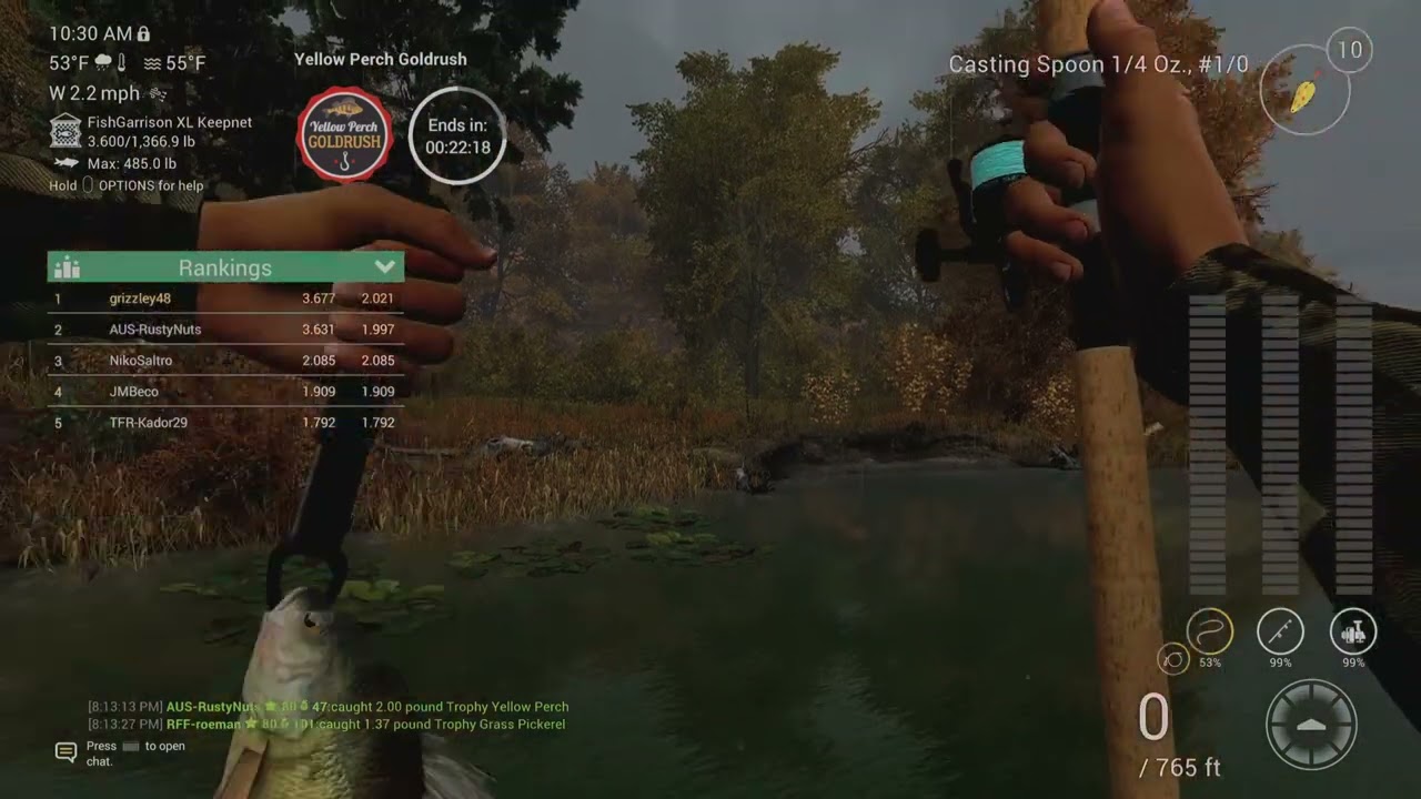 FishingPlanet_yellow perch gold rush