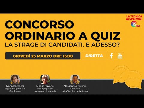 Concorso ordinario a quiz, la strage di candidati. E adesso?