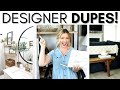 HOME DECOR DUPES || HIGH-END LOOK FOR LESS || HOME DECORATING IDEAS || DESIGNER LOOK FOR LESS