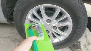 live review comparison of built-in car wheel locks vs crossbars vs pulls (Tekiro car wheel lock)