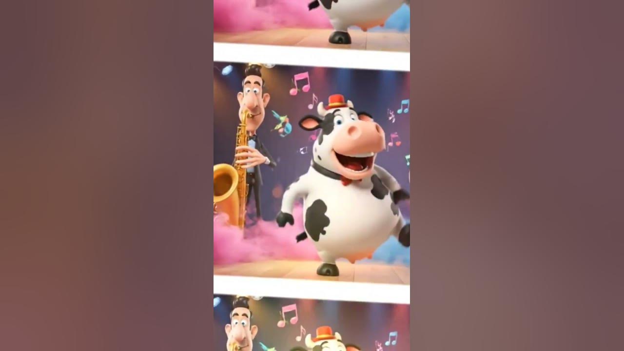 Adaptación en inglés de La Vaca de Mala Fe #TheCowMoo #FunnySong #Mambo #MusicVideo #EnglishVersion
