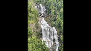 White Water Falls and Looking Glass Falls