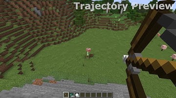 Minecraft mods Review - Trajectory Preview - One of the best minecraft mod  minecraft modpack