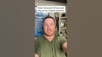 How I only work 4 hours per day on my 7 figure business #shorts #amazonfba