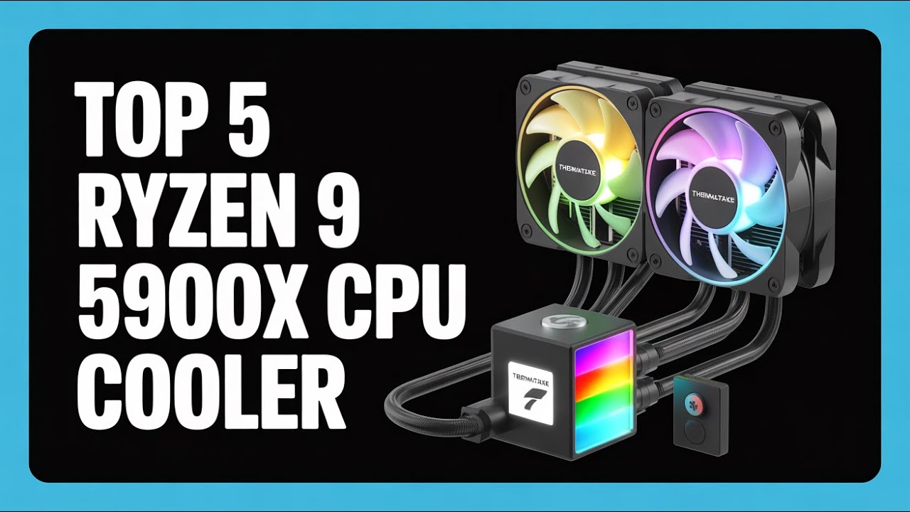 PCパーツ Ryzen 9 5900X W/O Cooler Top 5 Best Cpu Cooler for Ryzen 9 5900x - Best AIO Cooler 2025