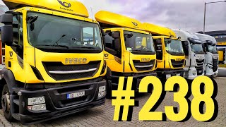 TruckVlog #238 - Celý Den Se Mnou V Práci / Nekonečné Přepřahání / 7x Točka / Iveco Stralis 420