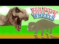 DINOSAURS +JURASSIC WORLD!! | Happy Wheels