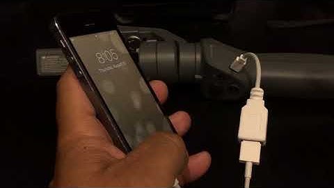 DJI Osmo Mobile 2 Pairing Fix