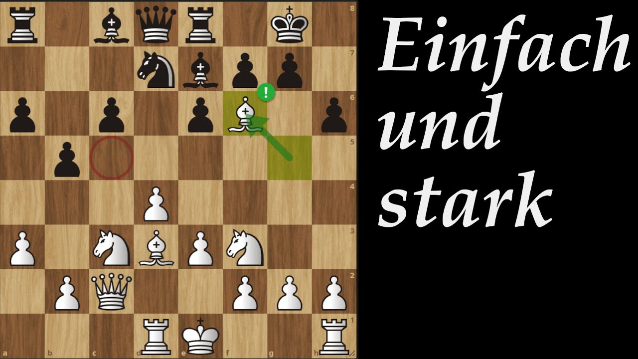 Genie am Werk - so einfach und stark kann positionelles Schach sein !