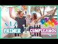 PRIMER CUMPLEAÑOS de nuestro BEBÉ | Fiesta, Decoración, Ideas,