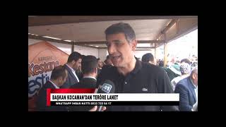 Başkan Kocamandan Teröre Lanet