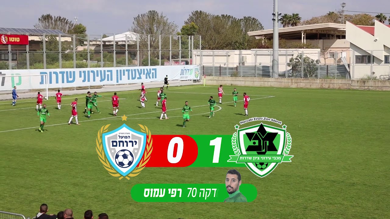 מכבי ציון שדרות  הפועל ירוחם  תקציר