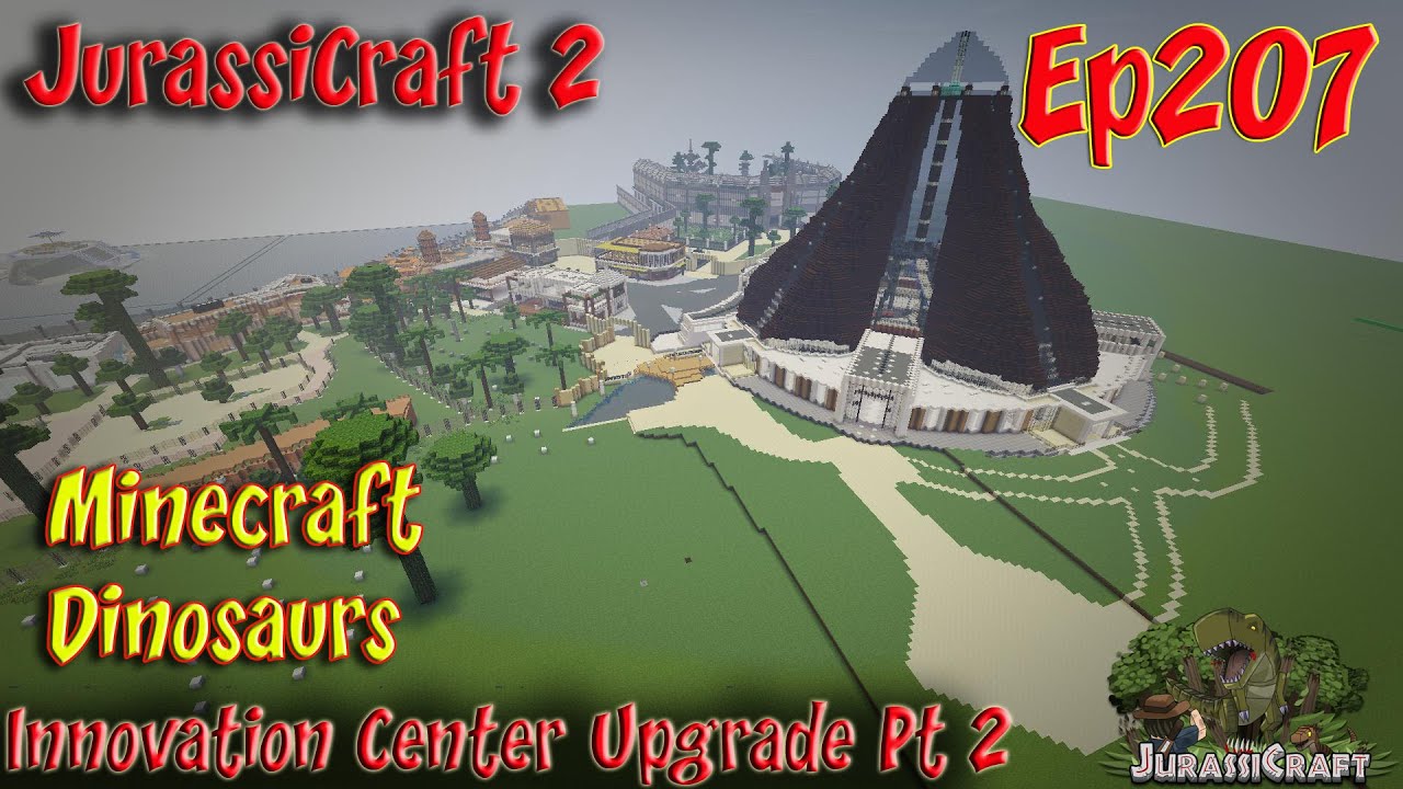 JurassiCraft 2 Jurassic World Ep207 Isla Nublar Innovation Center ...