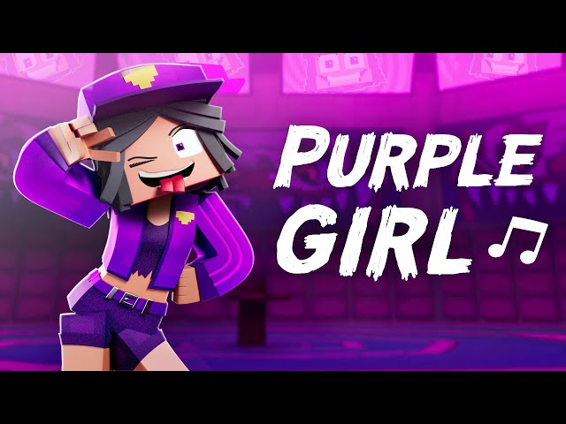 Purple Girl (I'm Psycho) [VERSION B] - Minecraft Animation Music Video class=