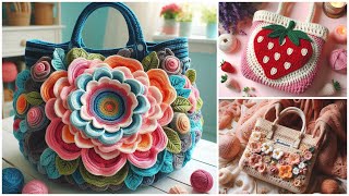 Fabulous Crochet Knitting Bag! Crochet Designs For Women (Share Ideas) #Knitted #Knitting #Crochet