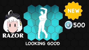 Looking Good | Fortnite Emote | Using Razor from Battle Breakers