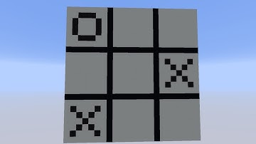 Tic-Tac-toe in Minecraft how to play