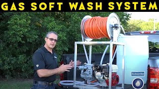 Delux® Stallion Gas Powered Soft Wash System with Titan Hose Reel screenshot 1