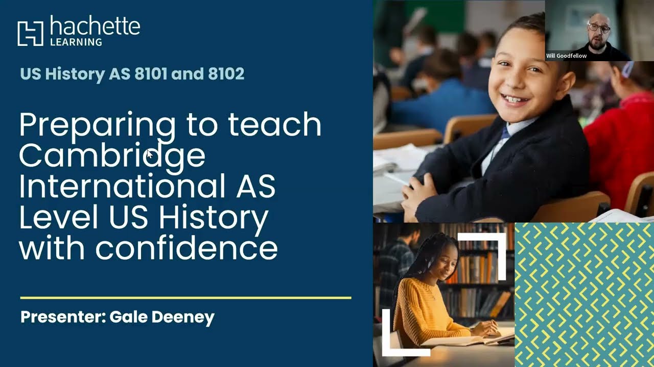 Подготовка к уверенному преподаванию истории США на уровне Cambridge International AS.