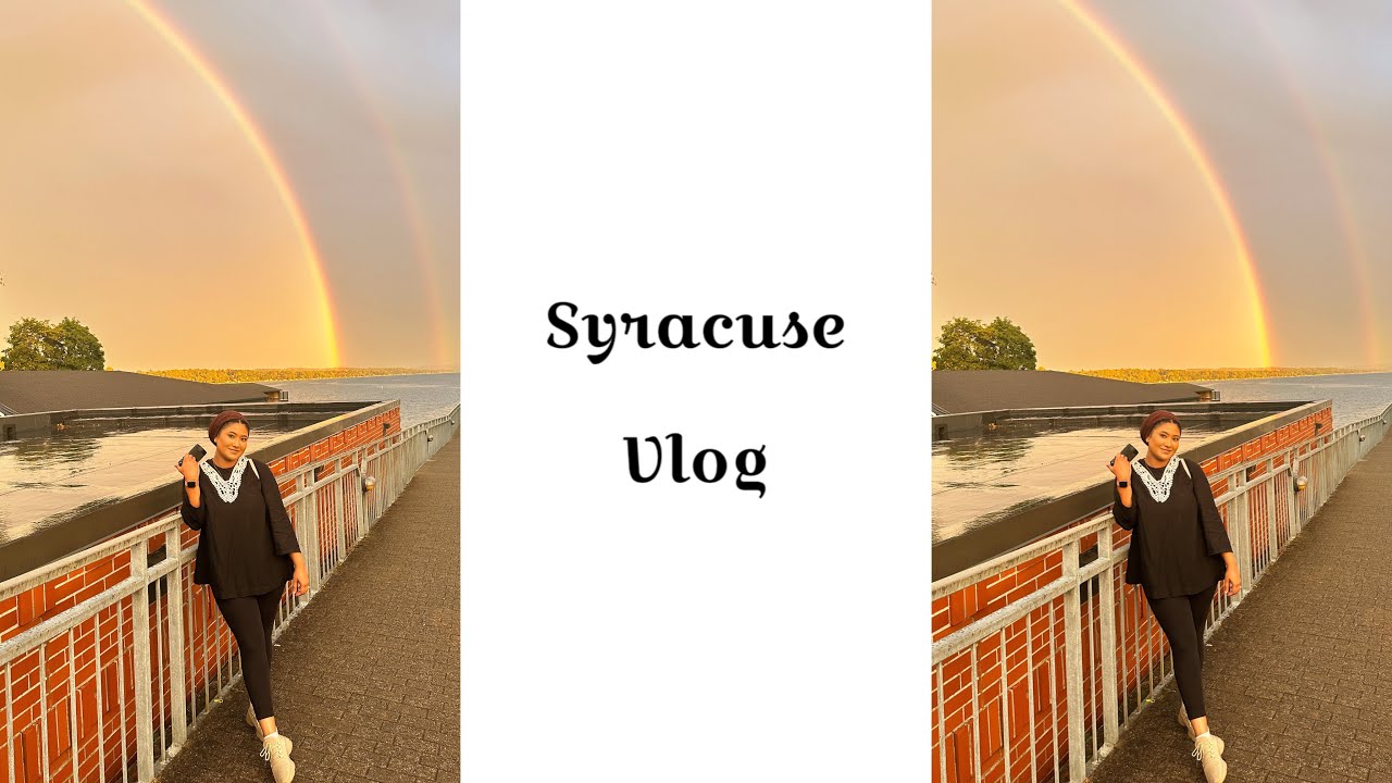 Syracuse Vlog: Indian Food, Glacier Lake, Half Sphere Rainbow and Life Changing Kayak Experience