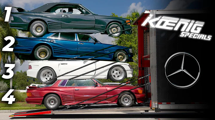 Life changing delivery!! 4 KOENIG SPECIALS Mercede...