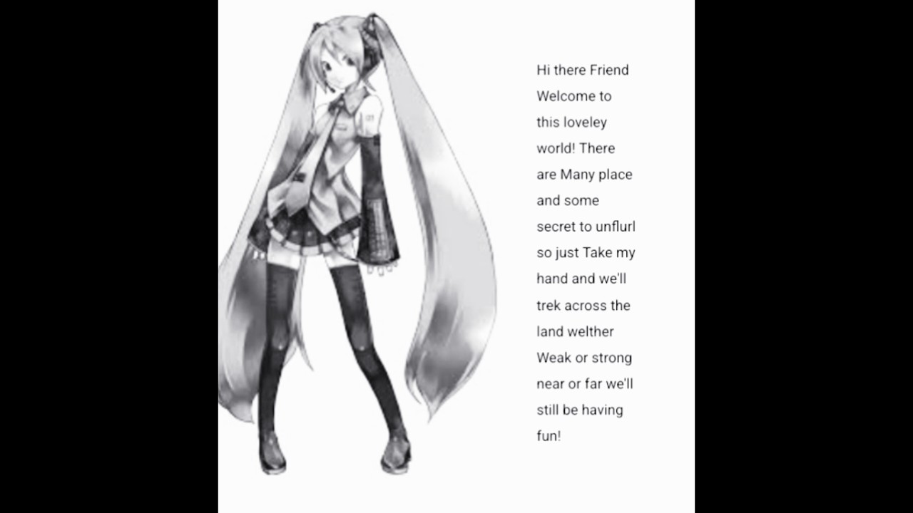 初音ミク】001 【English song】 - YouTube