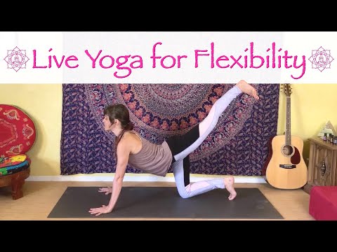 Deep Stretch Yoga Flow on Zoom | Join Jen Hilman For Her Live Classes Every Week !