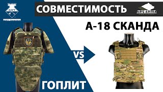 Ars Arma - проверка совместимости жилетов Гоплит и А-18 Сканда